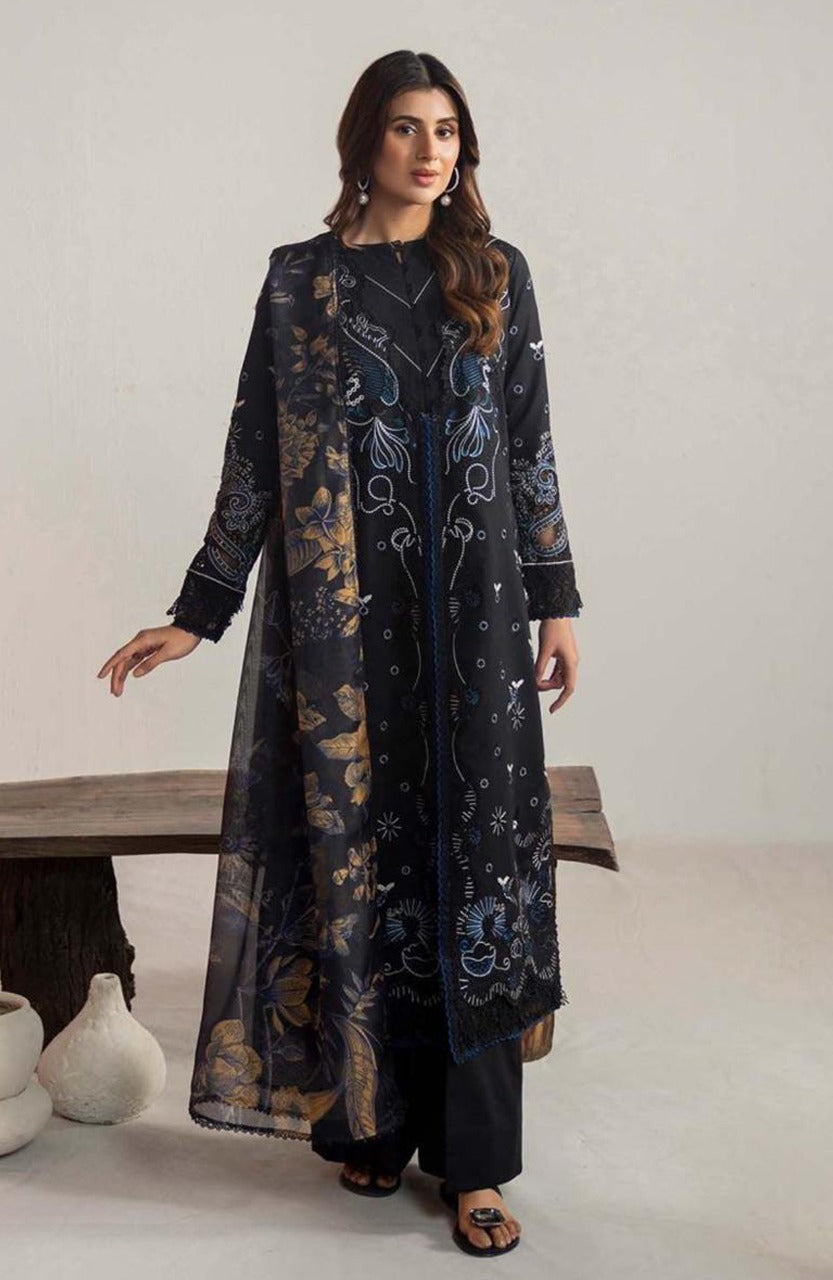 Full Heavy Multi-Head +Thread Embroidered 3 Piece Suit